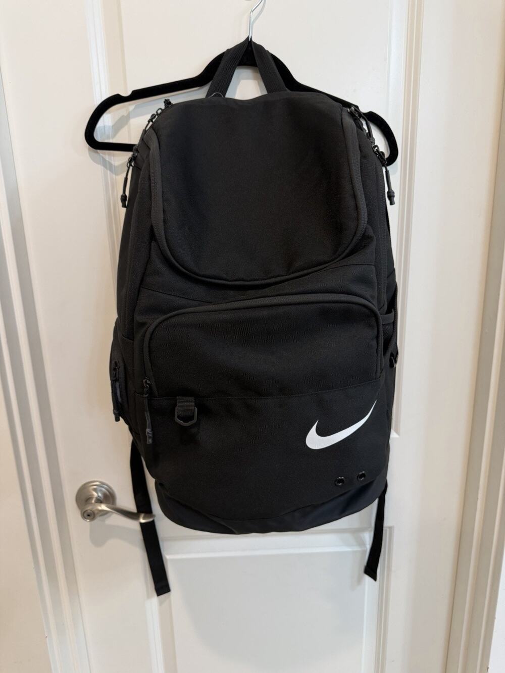 Nike Team Sports Training Backpack Black Large Athletic Gym Soccer Basketball